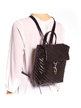 Rebecca Minkoff NEW Edie Flap Quilted
Crinkled Leather